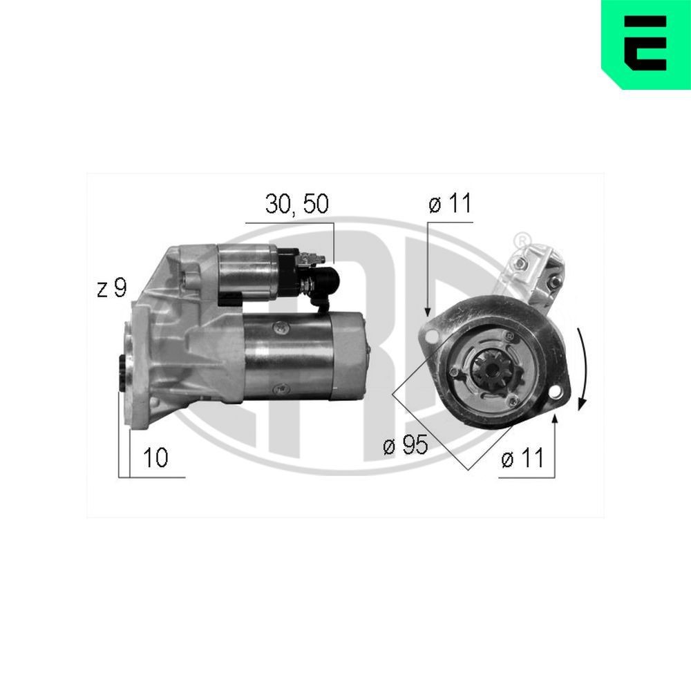 ERA Starter 220208A Starter ERA Nissan CABSTAR 220208A