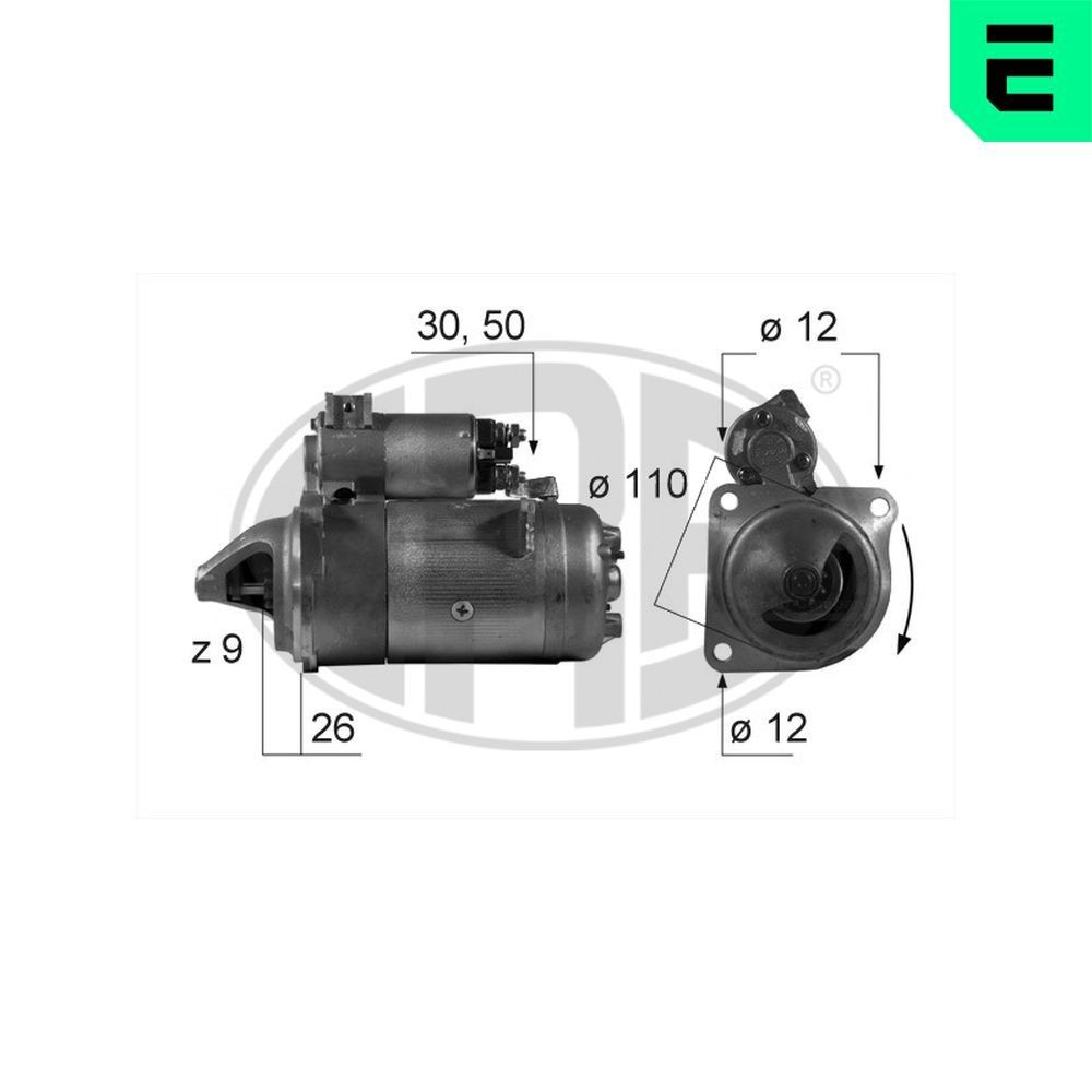 ERA Μίζα 220282A 220282A Μίζα ERA ALFA ROMEO MITO
