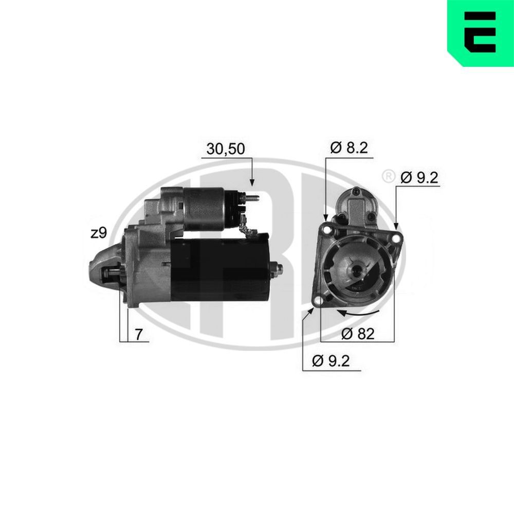 ERA Motorino avviamento 220346A ERA 220346A Motorino Sebring FJ prezzo