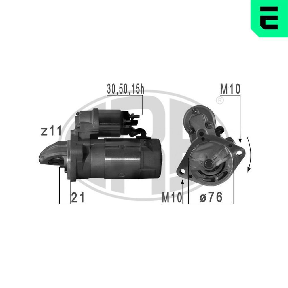 ERA Štartér 220457A 220457A ERA Štartér BMW lacné