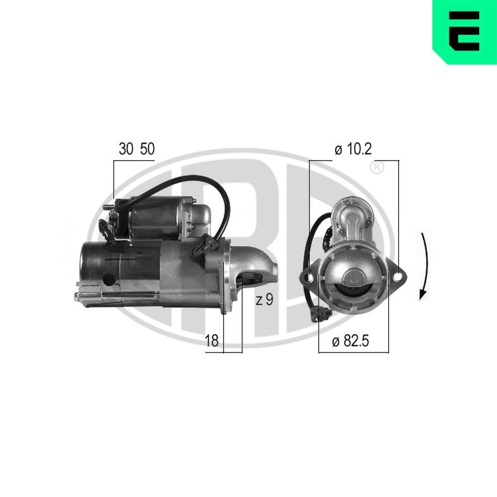 Starter ERA 220506A ERA 220506A Starter CHEVROLET EPICA 2008