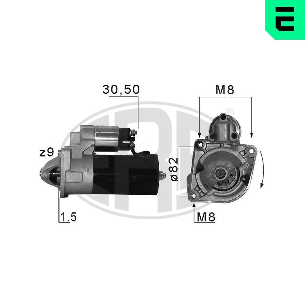 ERA Starteris 220679A 220679A ERA Starteris Fiat lēti