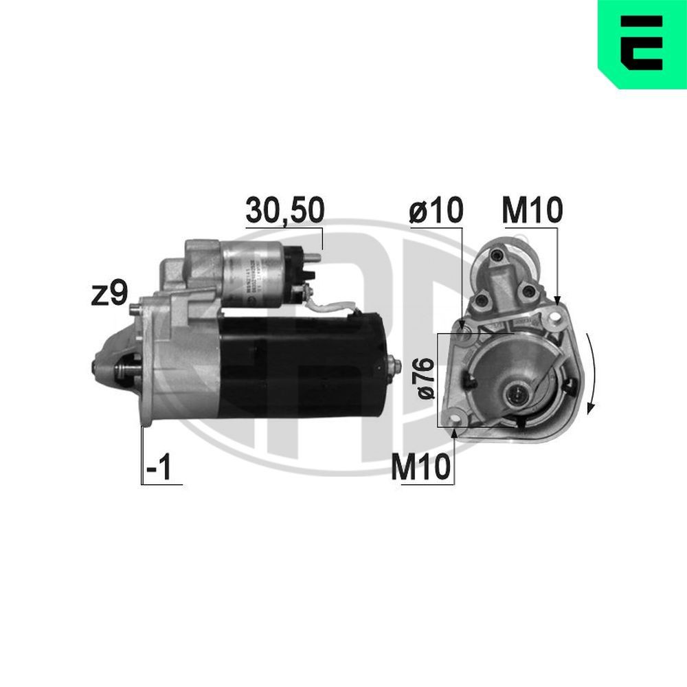 ERA Starter 220813A 220813A Starter VOLVO 340-360 ERA