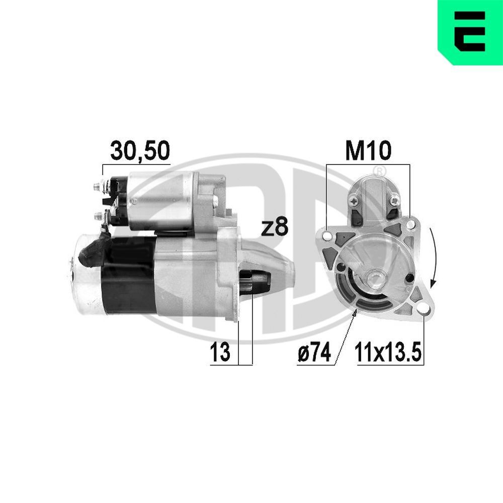 Štartér ERA 220920A ERA 220920A: Štartér Mazda MX-5 2005