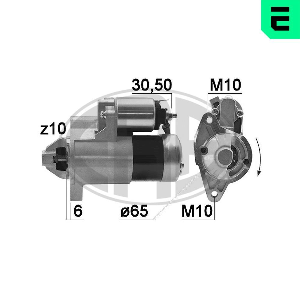 ERA Startmotor 220995A ERA 220995A Startmotor INFINITI M37