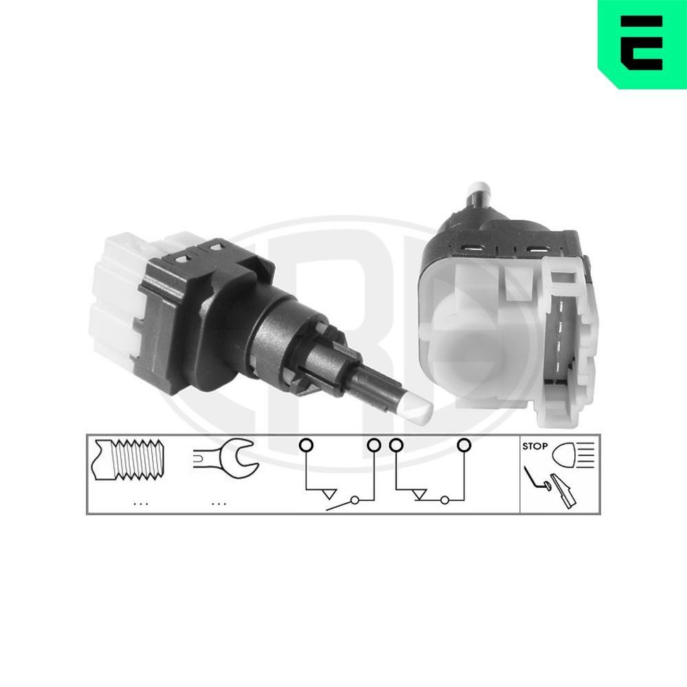 ERA Spínač brzdových svetiel 330545E cena Spínač brzdových svetiel Audi 4E_ 330545E ERA