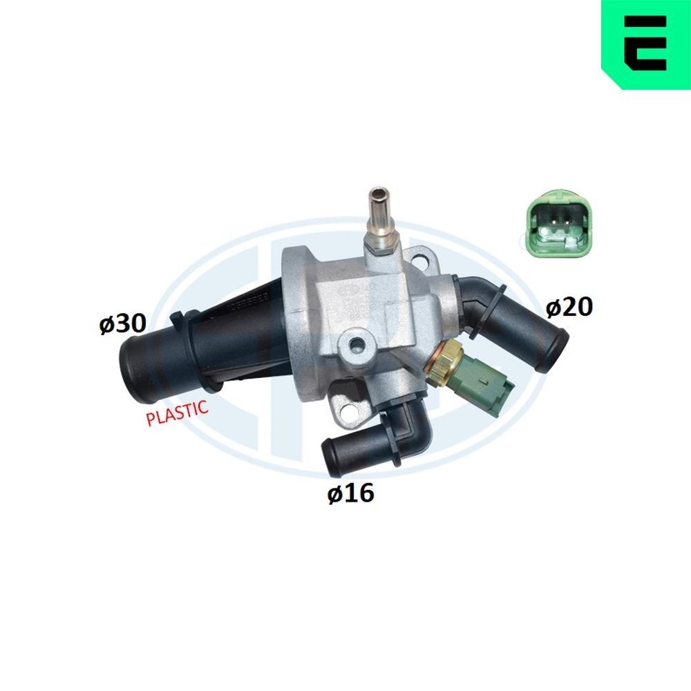ERA Termostato motore 350002A 350002A costo Termostato refrigerante ERA LANCIA LYBRA