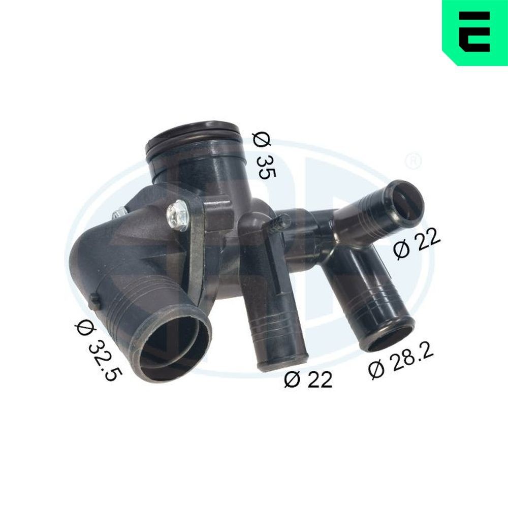 ERA Kühlwasserthermostat 350556A Kühler-Thermostat ERA Citroën C5 350556A