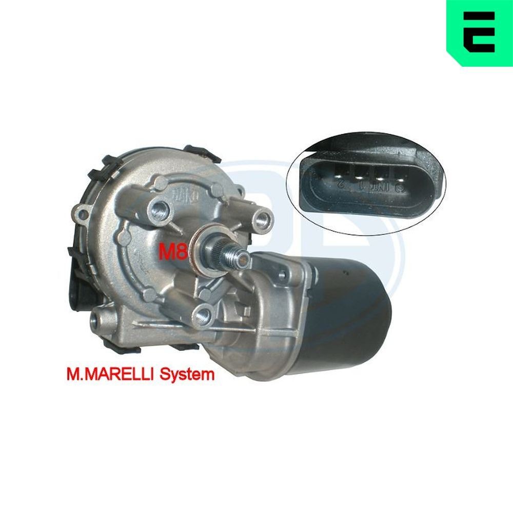 Moteur d'essuie-glace ERA 460279A ERA 460279A Moteur d'essuie-glace FIAT PUNTO 2008