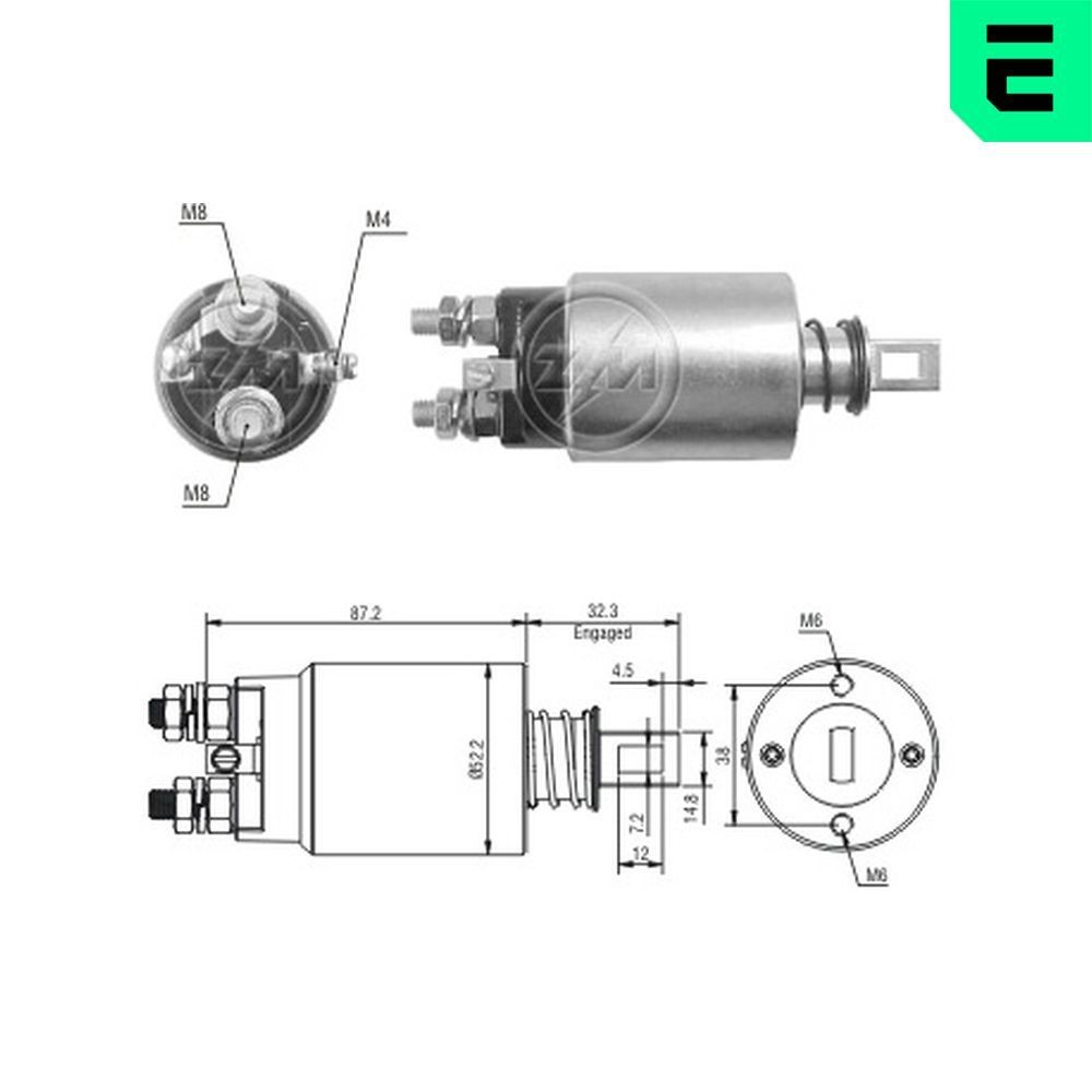 ERA Magnetlülitus, starter ZM2689 ERA ZM2689 Tõmberelee Midi Van hind
