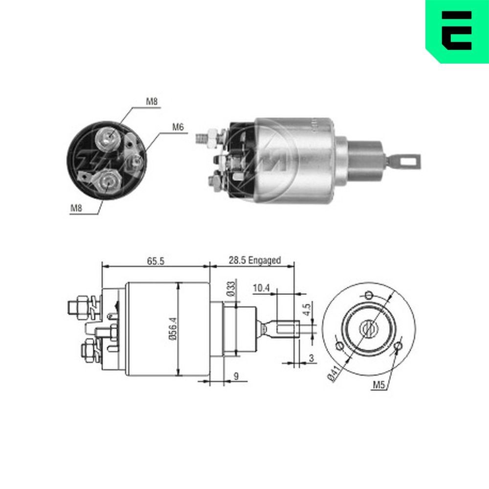 ERA Magnetlülitus, starter ZM4775 ERA ZM4775 Magnetlülitus, starter CHEVROLET Aveo / Kalos Sedaan (T250, T255) 1.6 110 hj 2014