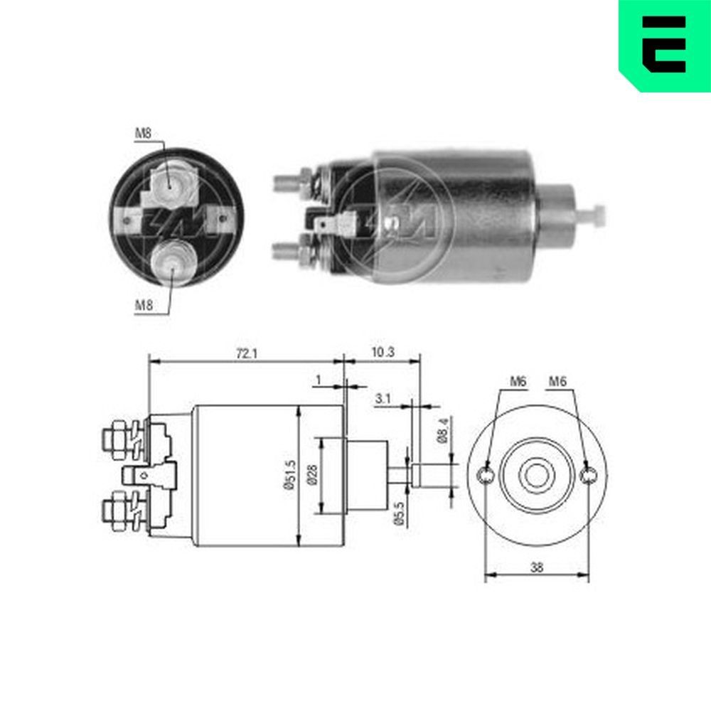 ERA Magnetlülitus, starter ZM697 ERA ZM697 originaal Tõmberelee Suzuki Vitara LY hind