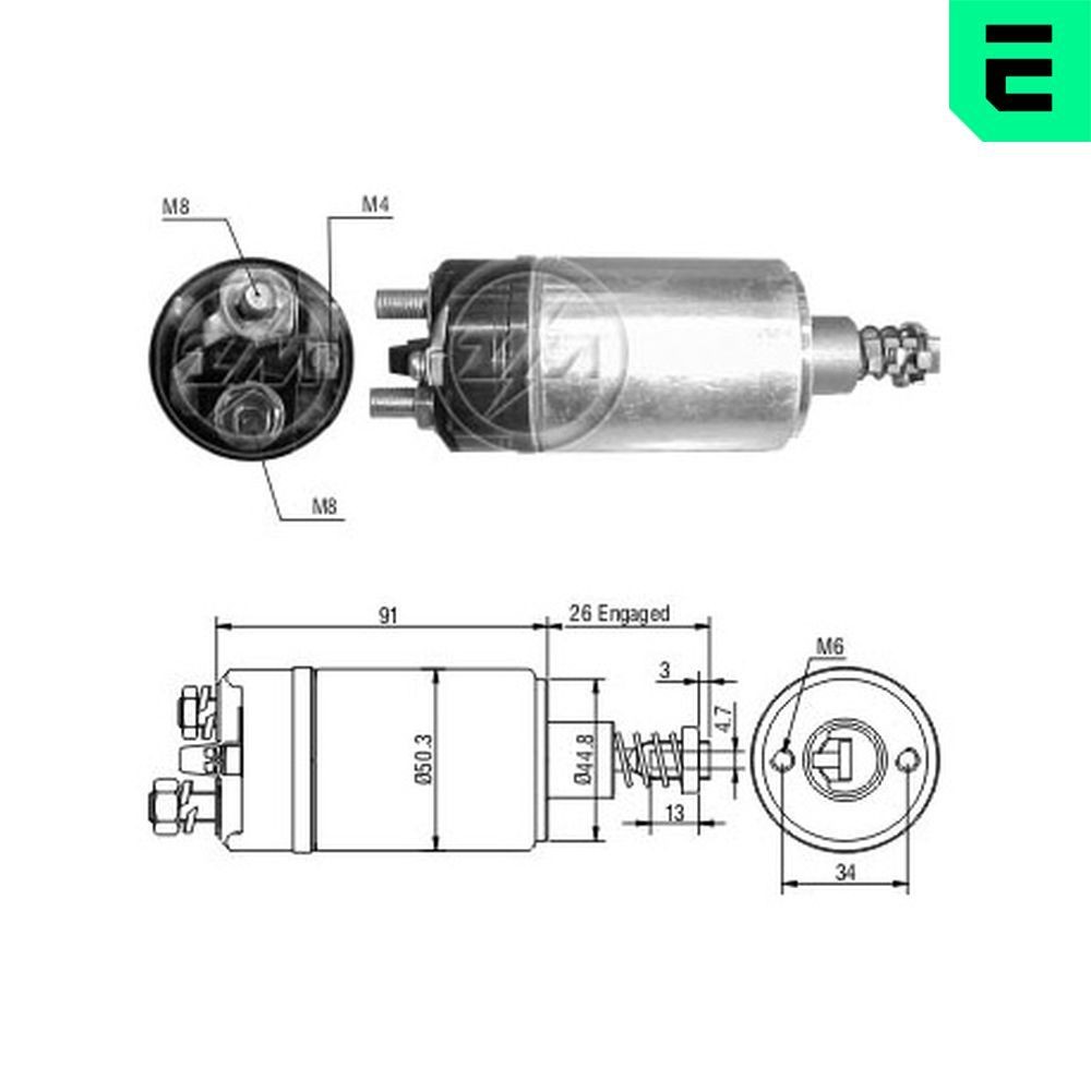 ERA Magnetafbryder, starter ZM729 ERA ZM729 Magnetafbryder, starter