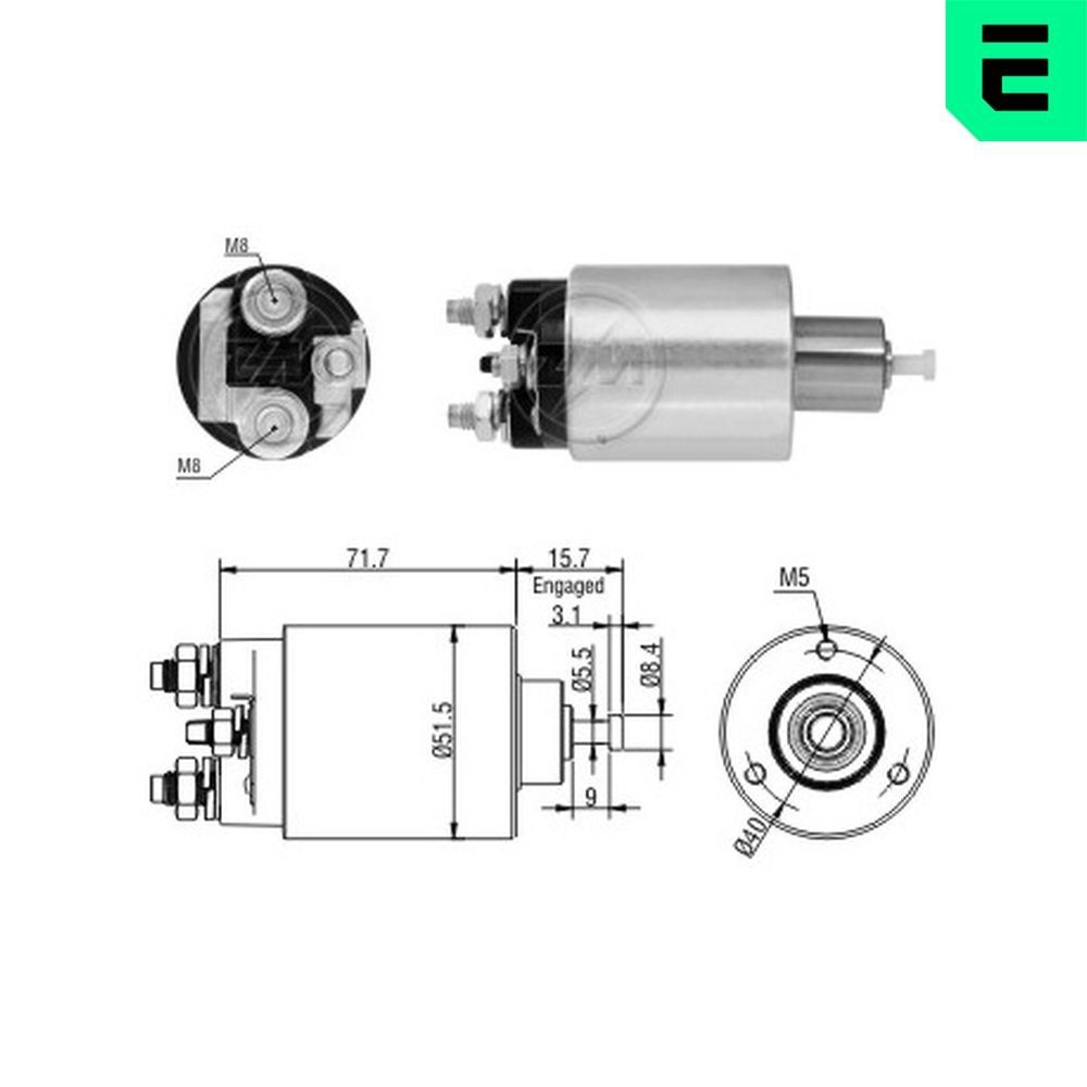ERA Startrelais ZM865 ERA ZM865 Startmotor solenoid Matiz Van prijs