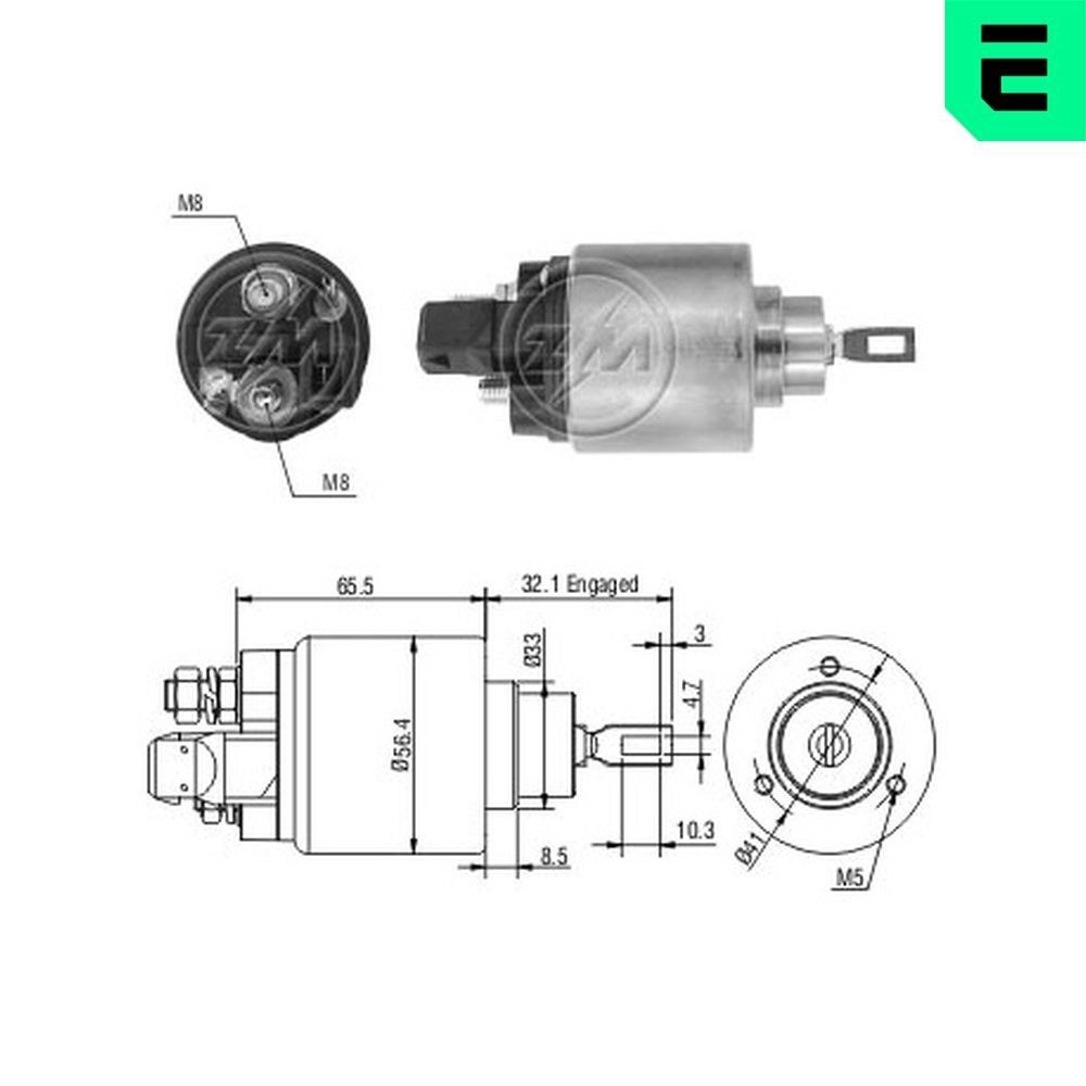 ERA Elettromagnete motorino avviamento ZM972 ERA ZM972 Elettromagnete motorino avviamento VOLKSWAGEN Polo III Classic (6V2) 1.0 50 CV 1998