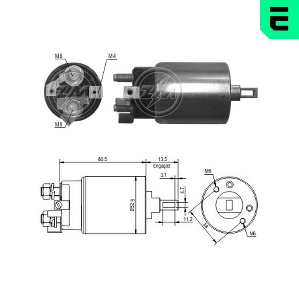 ERA Magnetlülitus, starter ZM981 ERA ZM981 Tõmberelee Midi Van hind