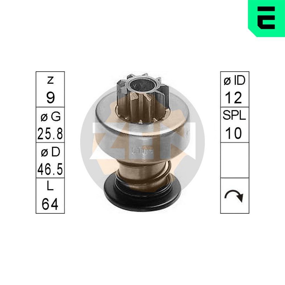 ERA Engrenagem de roda livre, motor de arranque ZN0108 ERA ZN0108 Engrenagem de roda livre, motor de arranque Opel Tigra Twintop preço