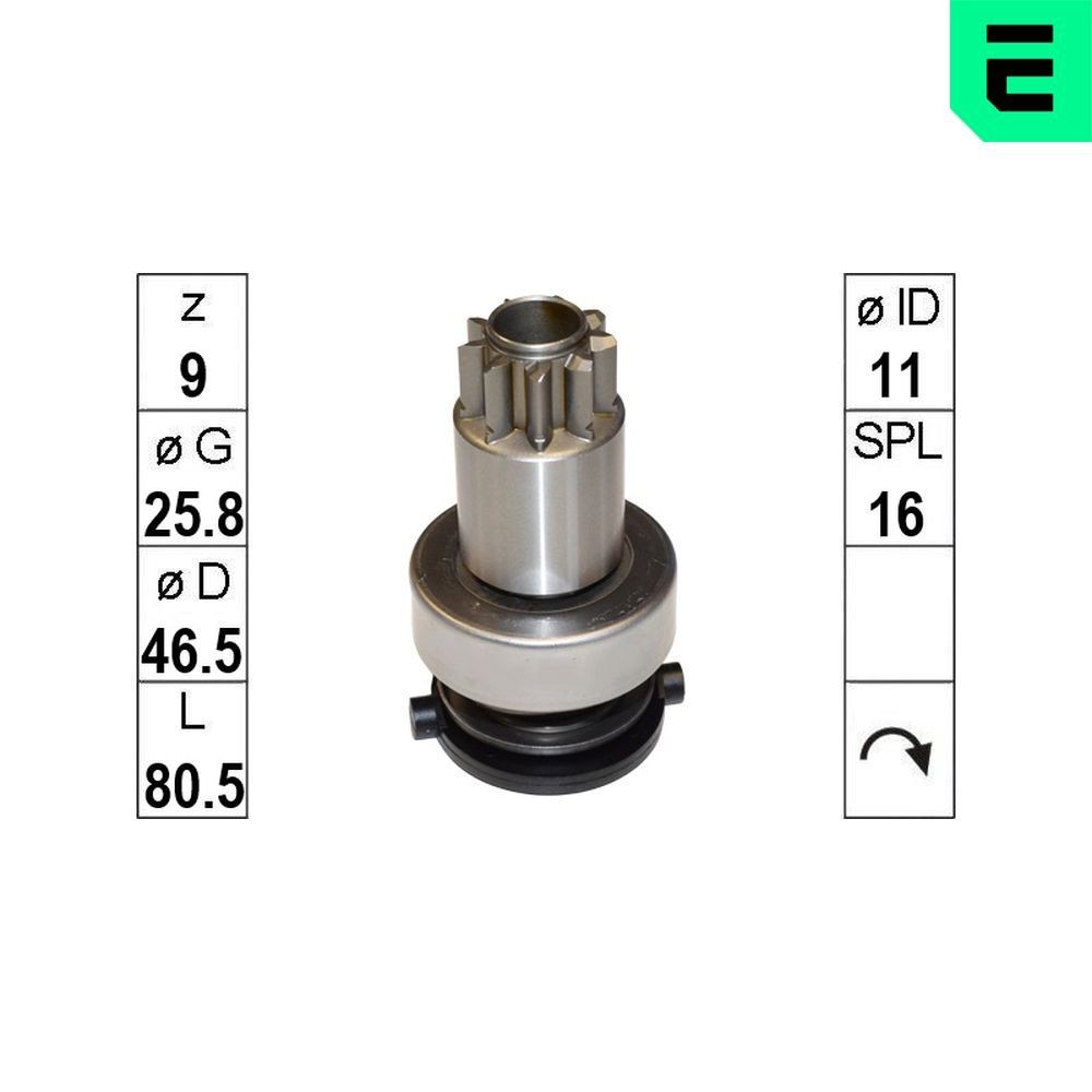 ERA Anlasserfreilauf ZN1108 ZN1108 ERA VW EOS 1f7 Freilaufgetriebe, Starter kaufen