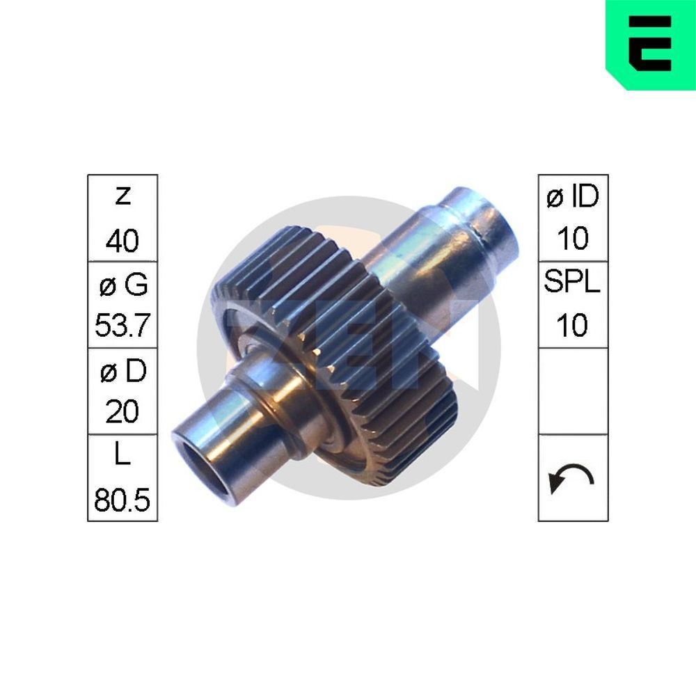 ERA Vrijwielaandrijving, starter ZN1212 ERA ZN1212 Vrijwielaandrijving, starter Honda Civic Fastback goedkoop