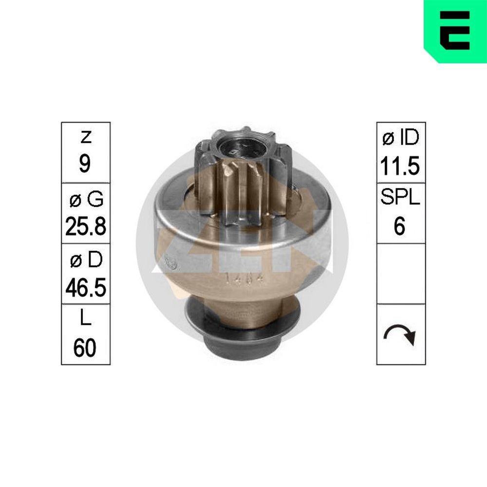 ERA Vabajooks, starter ZN1484 ERA ZN1484 originaal Vabajooks, starter VW Polo 9n Sedaan hind