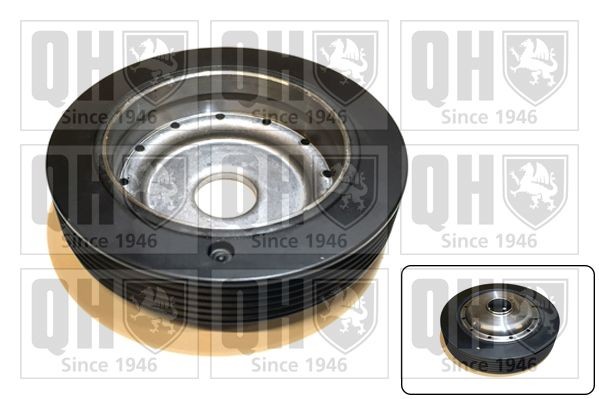 QUINTON HAZELL Crankshaft pulley QCD21 Nissan QASHQAI QUINTON HAZELL crankshaft pulley QCD21
