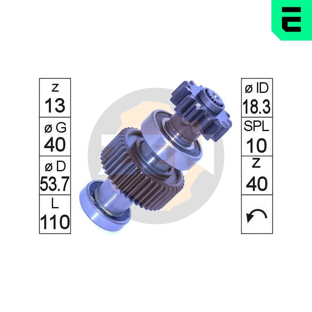 ERA Vabajooks, starter ZN1555 ERA ZN1555 Vabajooks, starter Toyota Avensis Verso M2 hind