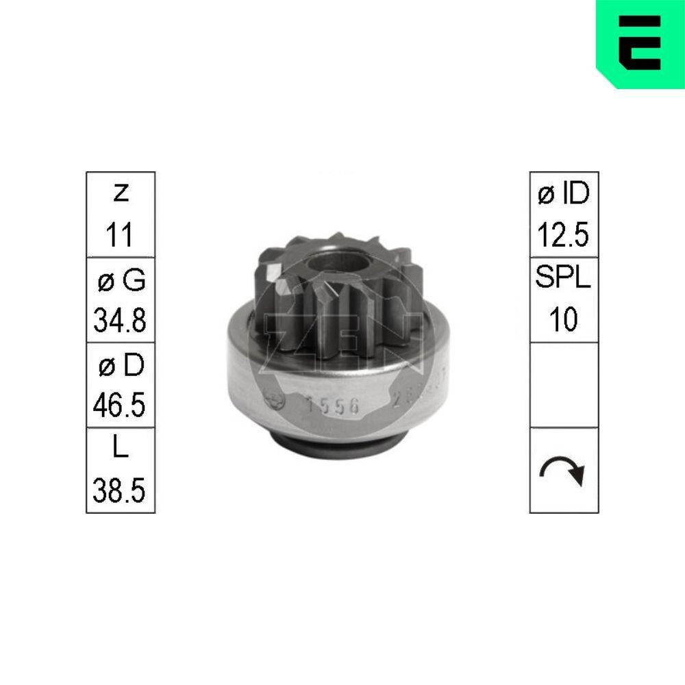 ERA Vabajooks, starter ZN1556 ERA ZN1556 Vabajooks, starter Opel Vectra B Kombi odav