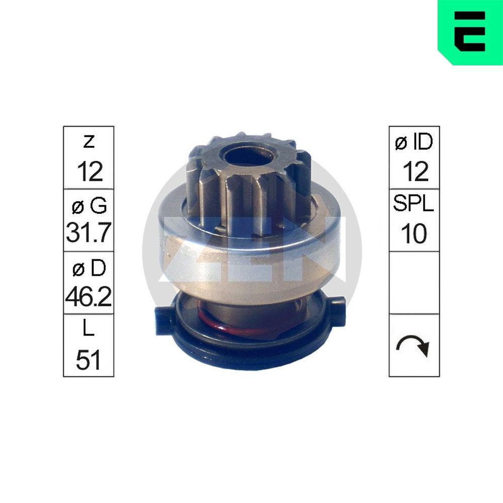 ERA Vabajooks, starter ZN1696 ERA ZN1696 Vabajooks, starter Mercedes S212 hind