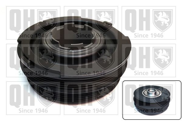 Remenica kľukového hriadeľa QUINTON HAZELL QCD44 QUINTON HAZELL QCD44: Remenica kľukového hriadeľa Land Rover FREELANDER 2000