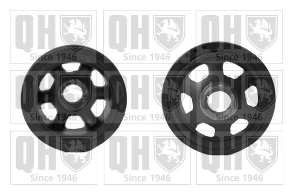 QUINTON HAZELL Hihnapyörä, kampiakseli QCD45 Mercedes W463 Cabrio kampiakselin hihnapyörä QUINTON HAZELL QCD45