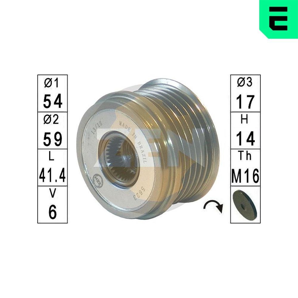 ERA Generaatori vabakäik ZN5623 ERA ZN5623 Generaatori vabakäik BMW F36 hind