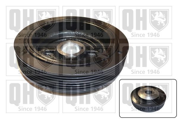 QUINTON HAZELL Piedziņas skriemelis, Kloķvārpsta QCD8 Piedziņas skriemelis kloķvārpsta LANCIA QUINTON HAZELL QCD8