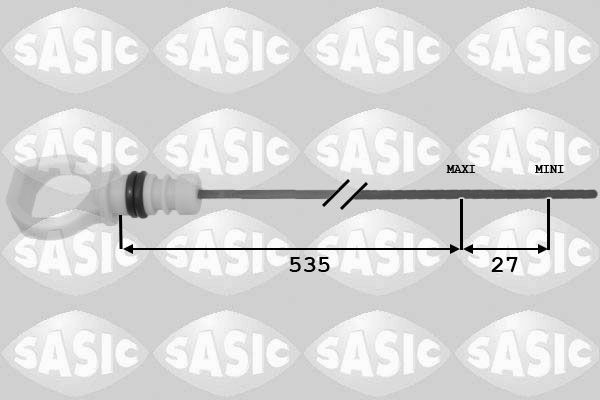 SASIC Ράβδος μέτρησης στάθμης λαδιού 1940017 1940017 Δείκτης λαδιού SASIC HYUNDAI IONIQ