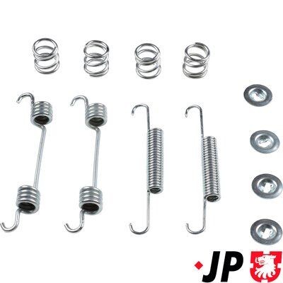 JP GROUP Toebehoren, parkeerremschoen 3563952710 JP GROUP 3563952710 Rem montageset Hyundai Matrix fc aan een voordelige prijs