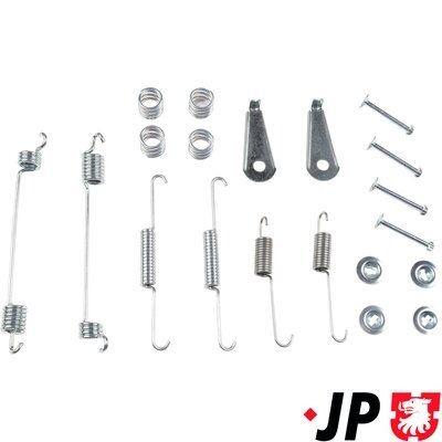 JP GROUP Tilbehørssæt, bremsebakker 4063952210 4063952210 Tilbehørssæt bremsebakker NISSAN JUKE JP GROUP