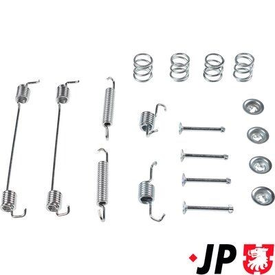 JP GROUP Kit d'accessoires, mâchoire de frein 6163950110 Honda CIVIC Kit d'accessoires mâchoires de frein JP GROUP 6163950110