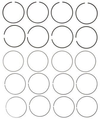 MAHLE Kolvringsats 41554CP Kolvringar FORD USA MAHLE 41554CP