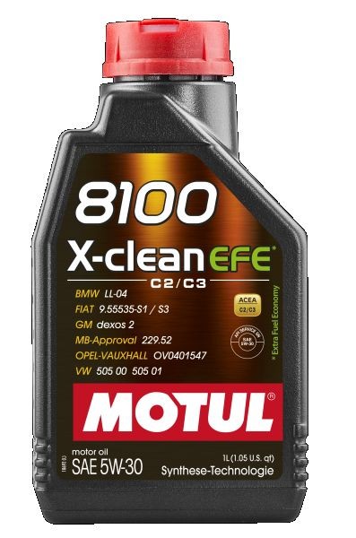 MOTUL Motorolaj 109455 Relé Iveco Massif Station Wagon: Motorolaj MOTUL 8100, X-CLEAN EFE 109455