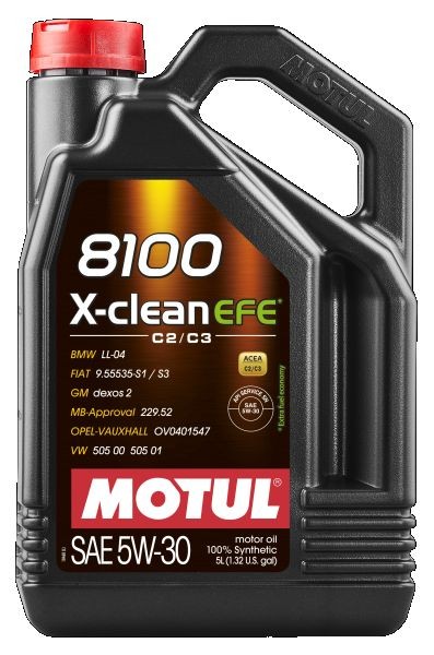 Mootoriõli MOTUL 109471 MOTUL 8100, X-CLEAN EFE 109471 DAEWOO KALOS 2004 Mootoriõli