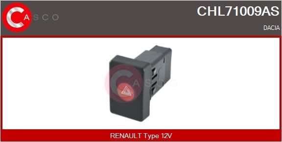 CASCO Hazard Light Switch CHL71009AS CHL71009AS CASCO switch, hazard light for VOLVO V40