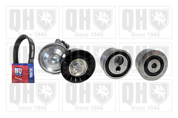 QUINTON HAZELL Ķīļrievu siksnu komplekts QDK26 Ķīļrievu siksnu komplekts QUINTON HAZELL LANCIA QDK26