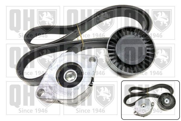 Σετ ιμάντων poly-V QUINTON HAZELL QDK37 QUINTON HAZELL QDK37 Σετ ιμάντων poly-v Ford GALAXY 2000