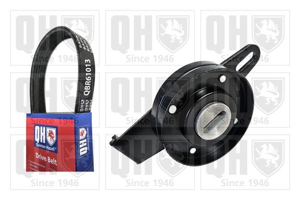 QUINTON HAZELL Ozubený klinový remeň - Sada QDK50 Sada klinového rebrovaného remena CUPRA QUINTON HAZELL QDK50