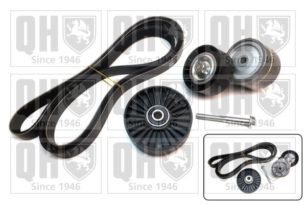 QUINTON HAZELL Ķīļrievu siksnu komplekts QDK62 QDK62 Ķīļrievu siksnu komplekts LANCIA LYBRA QUINTON HAZELL