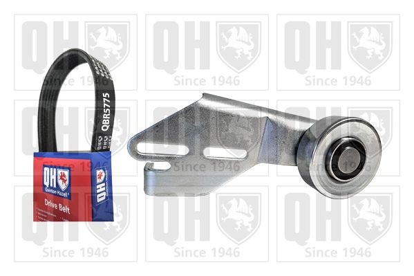Poly V-riem set QUINTON HAZELL QDK9 QUINTON HAZELL QDK9 Multiriem set NISSAN MICRA 2002
