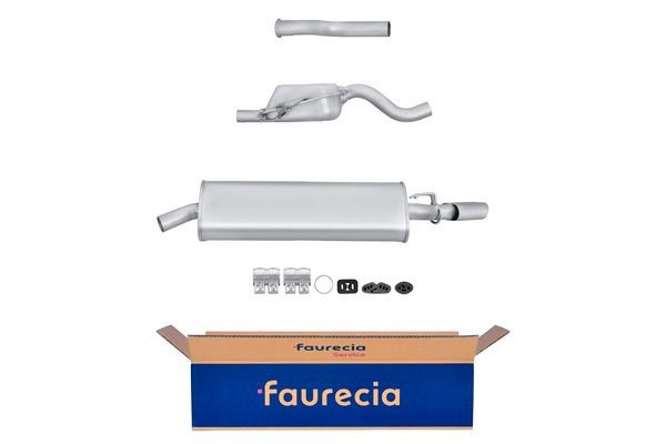 Faurecia Izplūdes gāzu trokšņa slāpētājs (pēdējais) FS01144 Izplūdes gāzu trokšņa slāpētājs Faurecia GIULIETTA FS01144 lēti