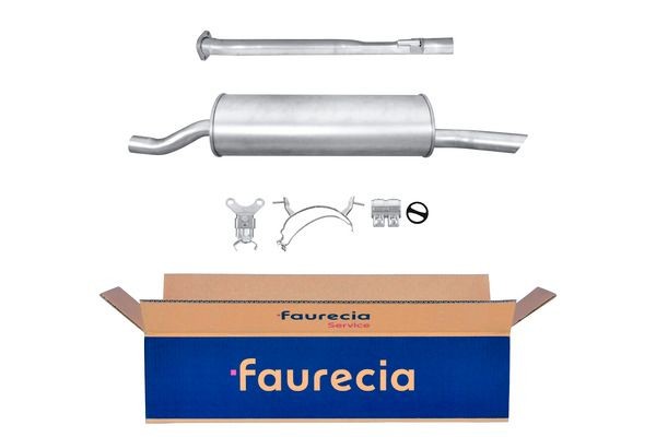 Faurecia Silencieux arrière FS10027 BMW Série 5 Pot silencieux Faurecia FS10027