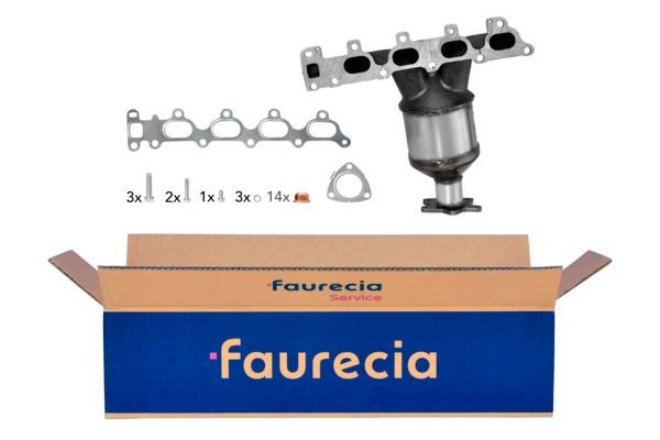Faurecia Pré-catalisador FS40663K Coletor de escape Faurecia Volkswagen BORA FS40663K