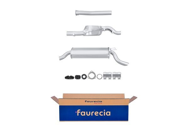 Faurecia Koncový tlmič výfuku FS43024 Zadný tlmič výfuku Faurecia Lancia DEDRA FS43024