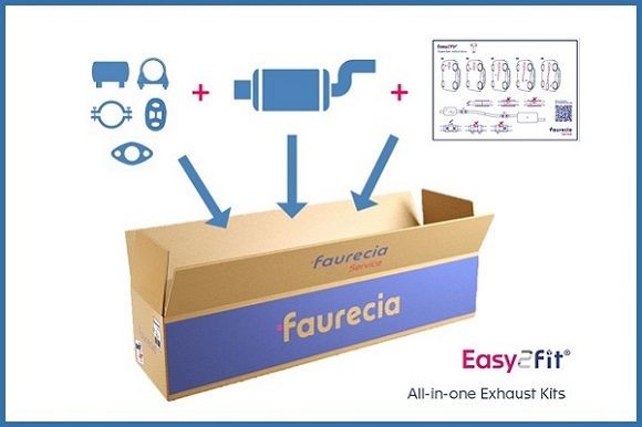 Faurecia Voordemper FS80065 Volkswagen TIGUAN Voorpijp Faurecia FS80065